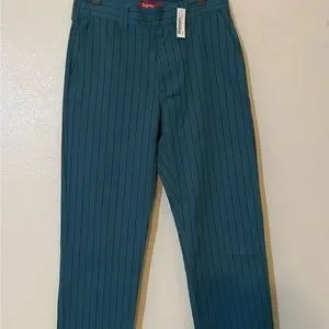 Supreme | Pants | Supreme Striped Work Pants | Poshmark
